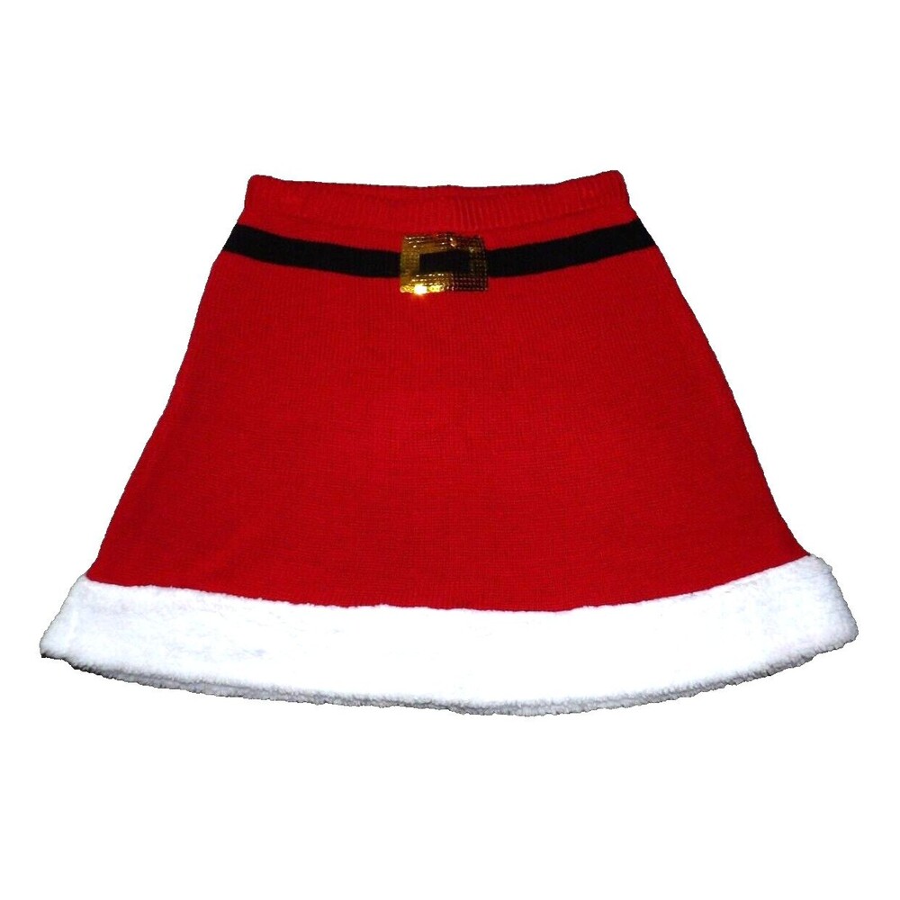 Derek Heart Santa Skirt Size Small Worn 1x Knit Christmas Party Holiday Festive